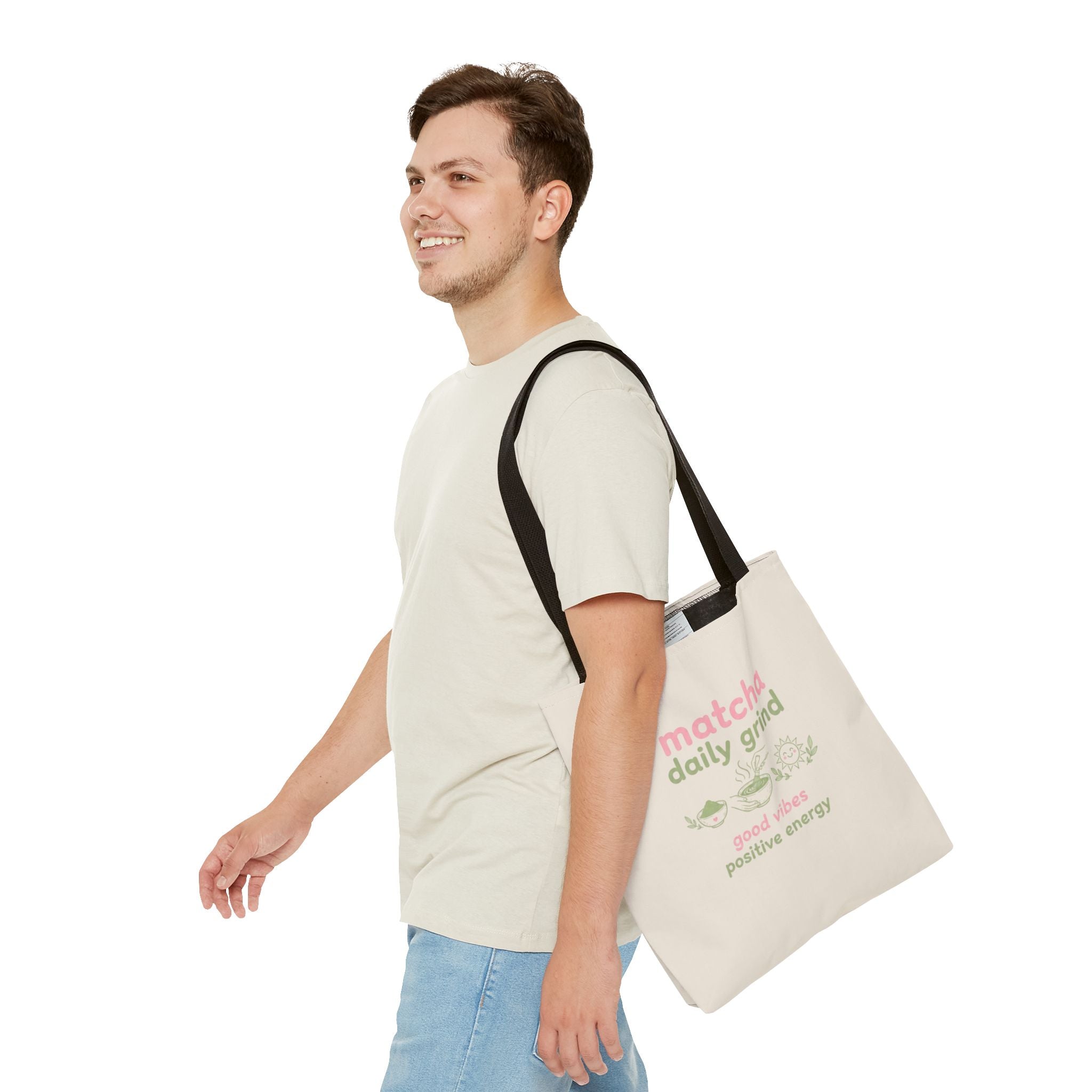"matcha daily grind" Good Vibes Eco Shopper