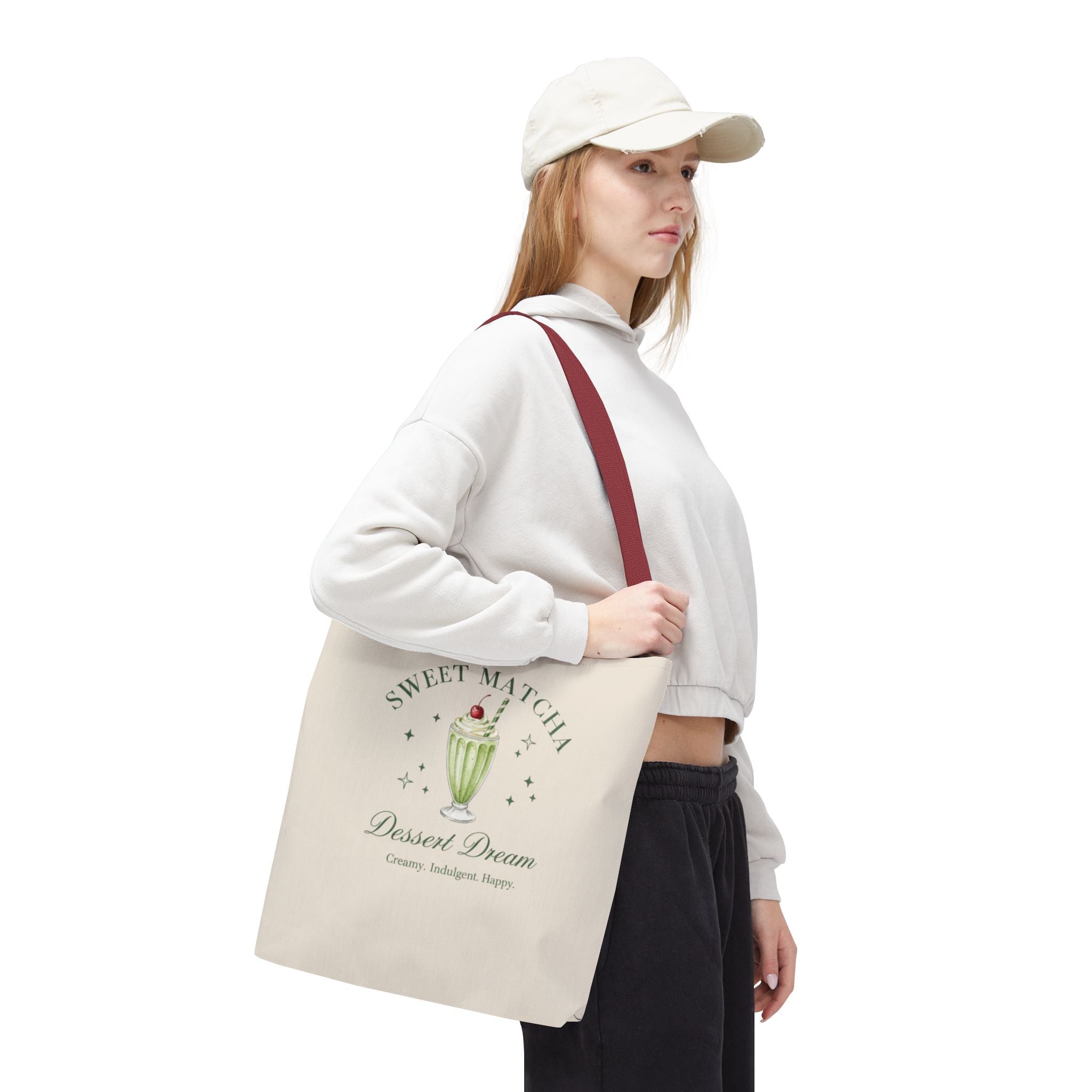"Sweet Matcha Dessert Dream" Eco Shopper