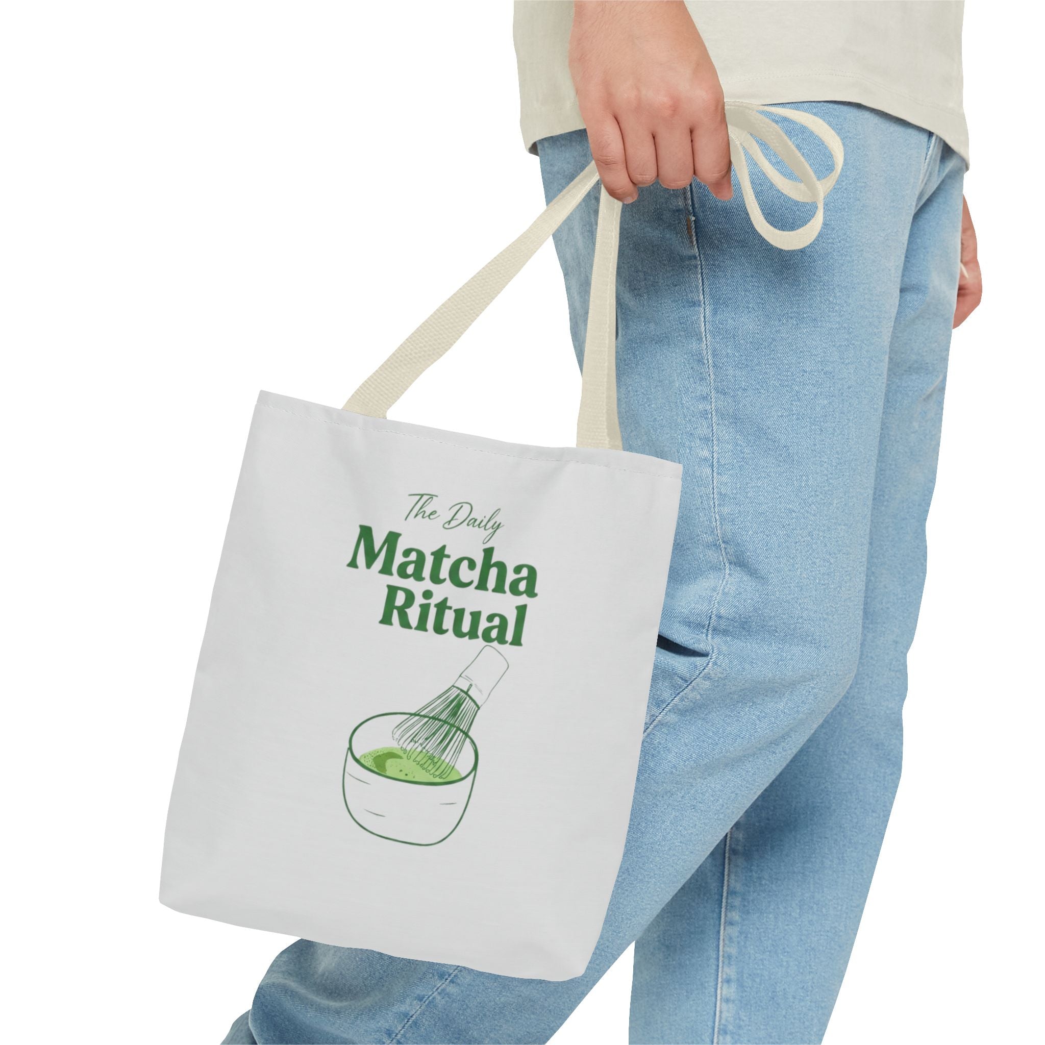 "The Daily Matcha Ritual" Reusable Shopper