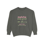 "good vibes, positive energy" Cozy Tea Lover Pullover