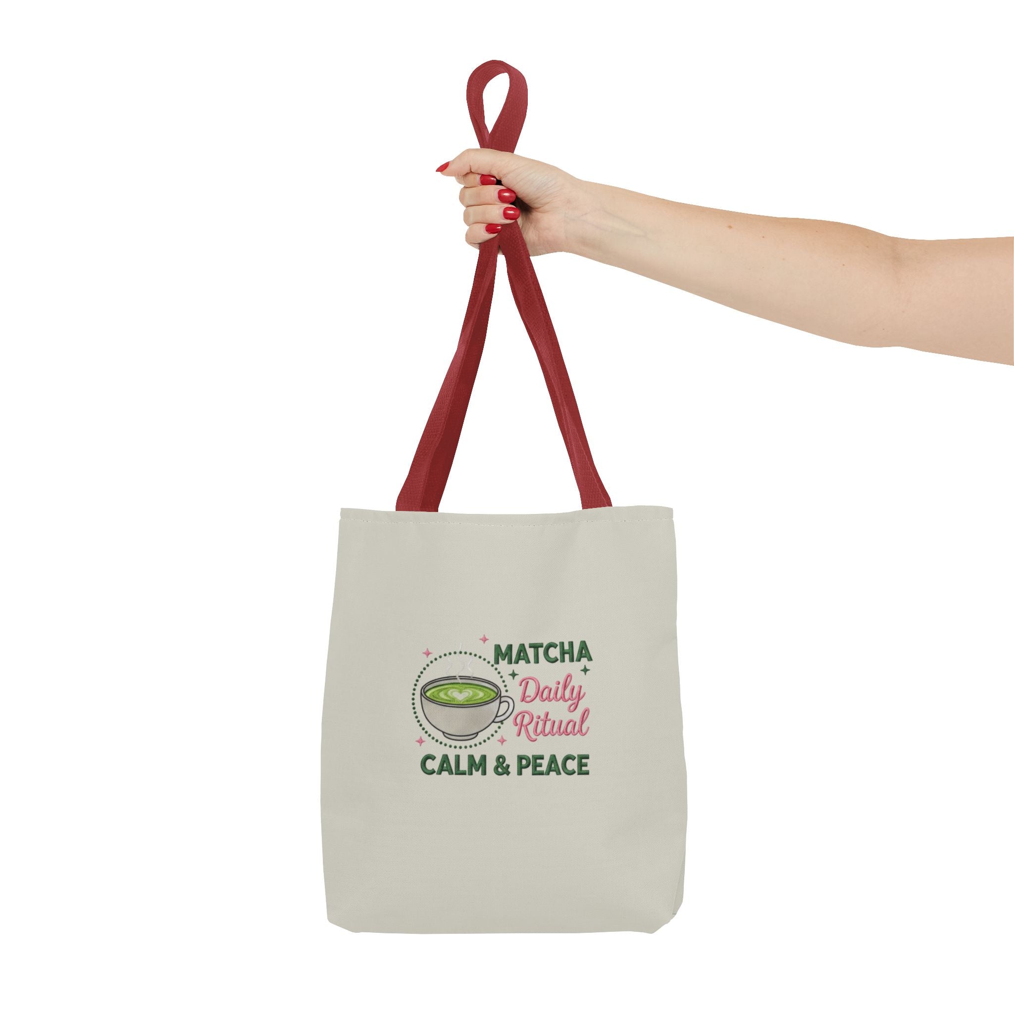"Matcha Daily Ritual: Calm & Peace" Reusable Grocery & Tea Lover Gift