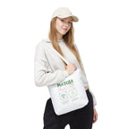 Cute Green Tea Illustration, 'Matcha Blissful Days' Eco Shopper