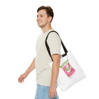 'Matcha Daily Ritual' Illustrated Tea Canvas Tote