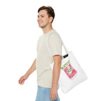 'Matcha Daily Ritual' Illustrated Tea Canvas Tote