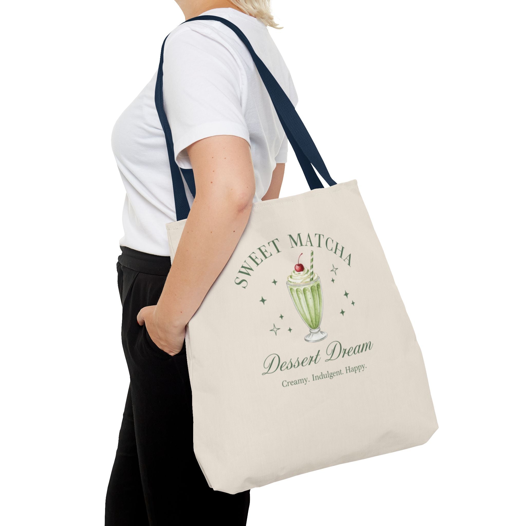 "Sweet Matcha Dessert Dream" Eco Shopper