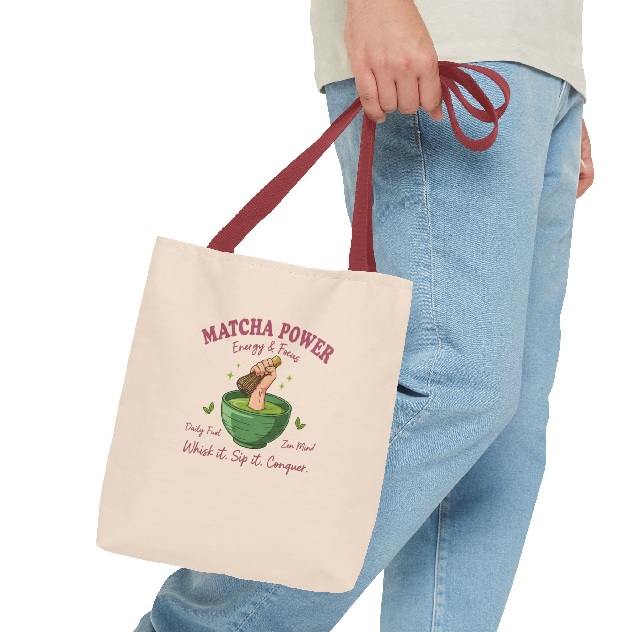 'Matcha Power: Energy & Focus' Reusable Tea Lover Gift