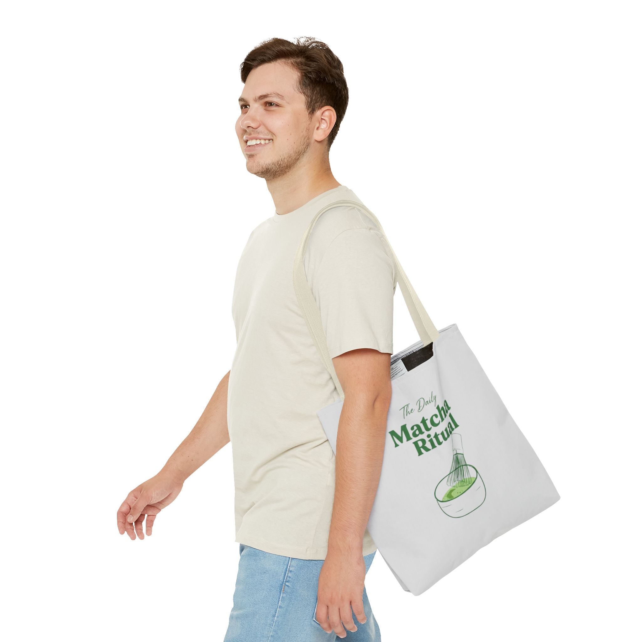"The Daily Matcha Ritual" Reusable Shopper