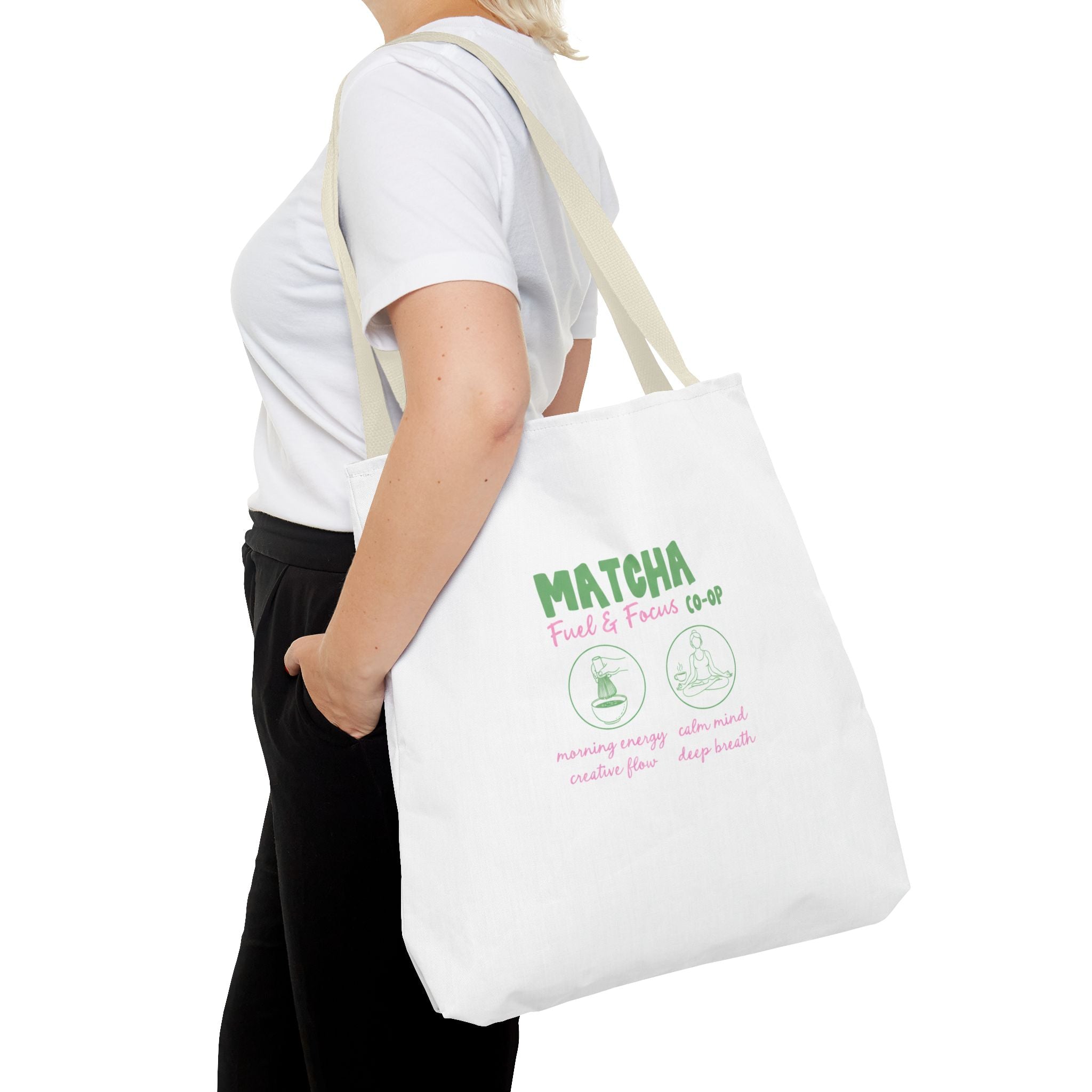 Matcha Food & Friends Co-op Tote Bag