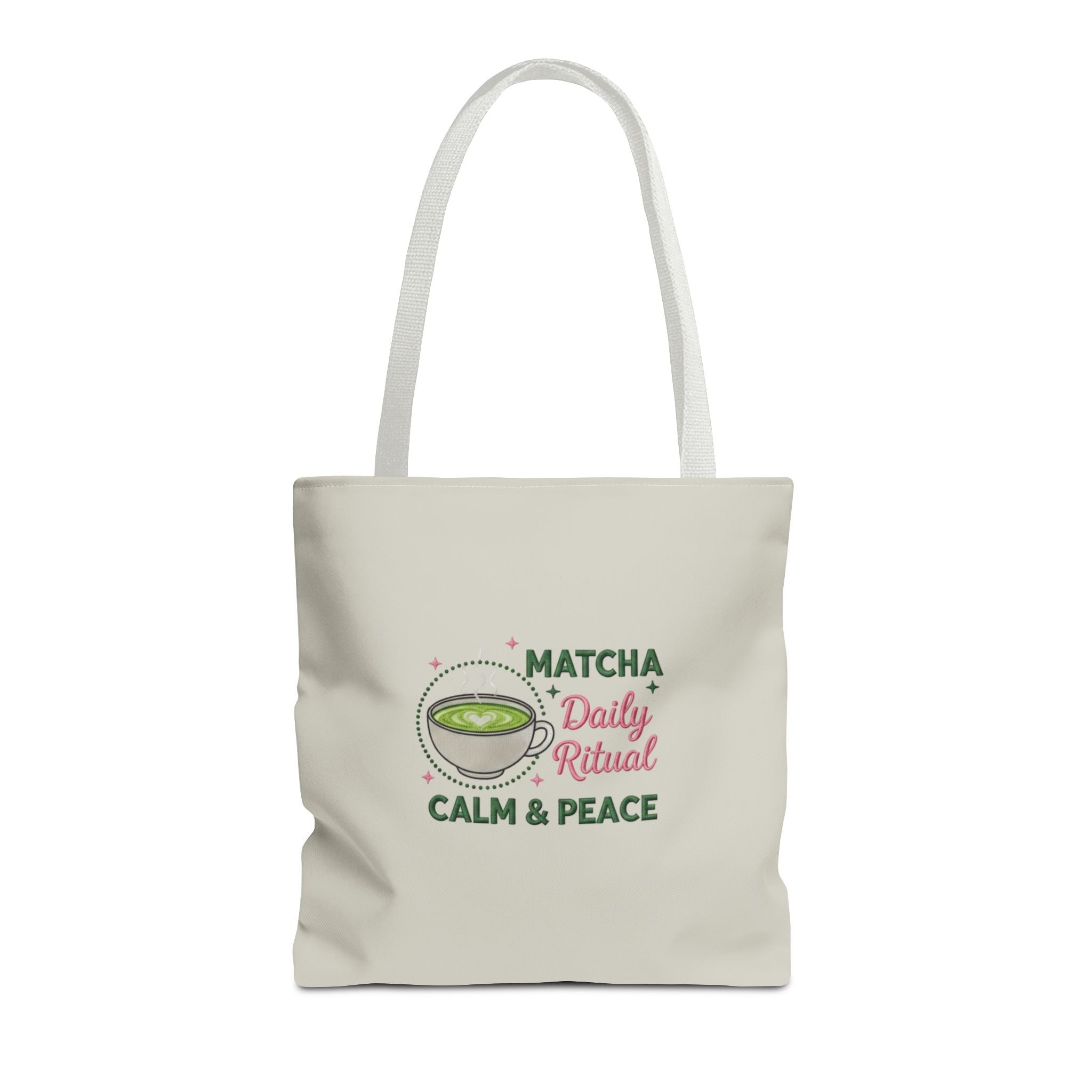 "Matcha Daily Ritual: Calm & Peace" Reusable Grocery & Tea Lover Gift
