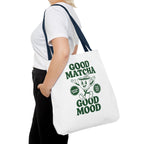 "Good Matcha Good Mood" Reusable Grocery & Coffee Lover Tote