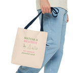 Zen Moment, Peaceful Mind Canvas Tote