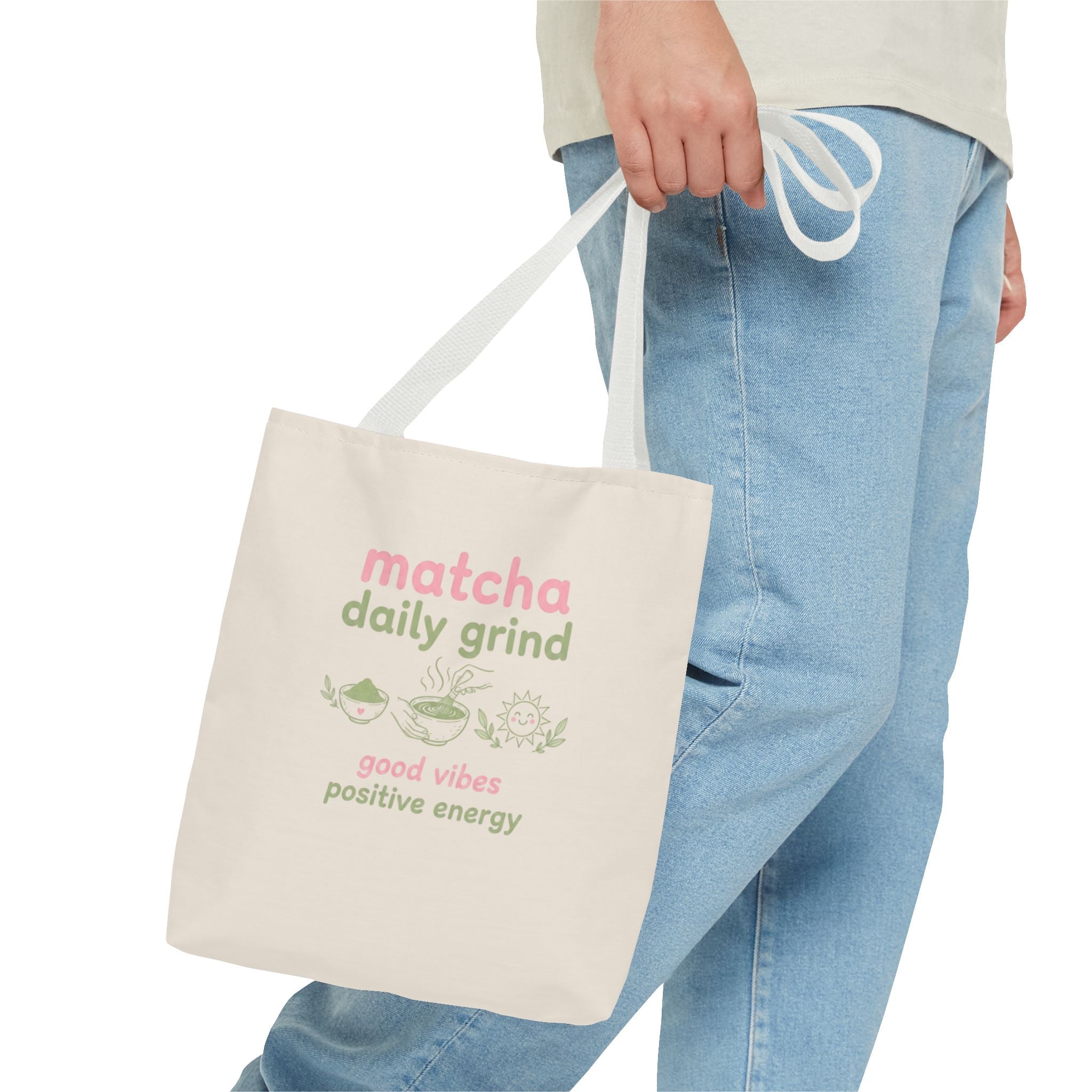 "matcha daily grind" Good Vibes Eco Shopper