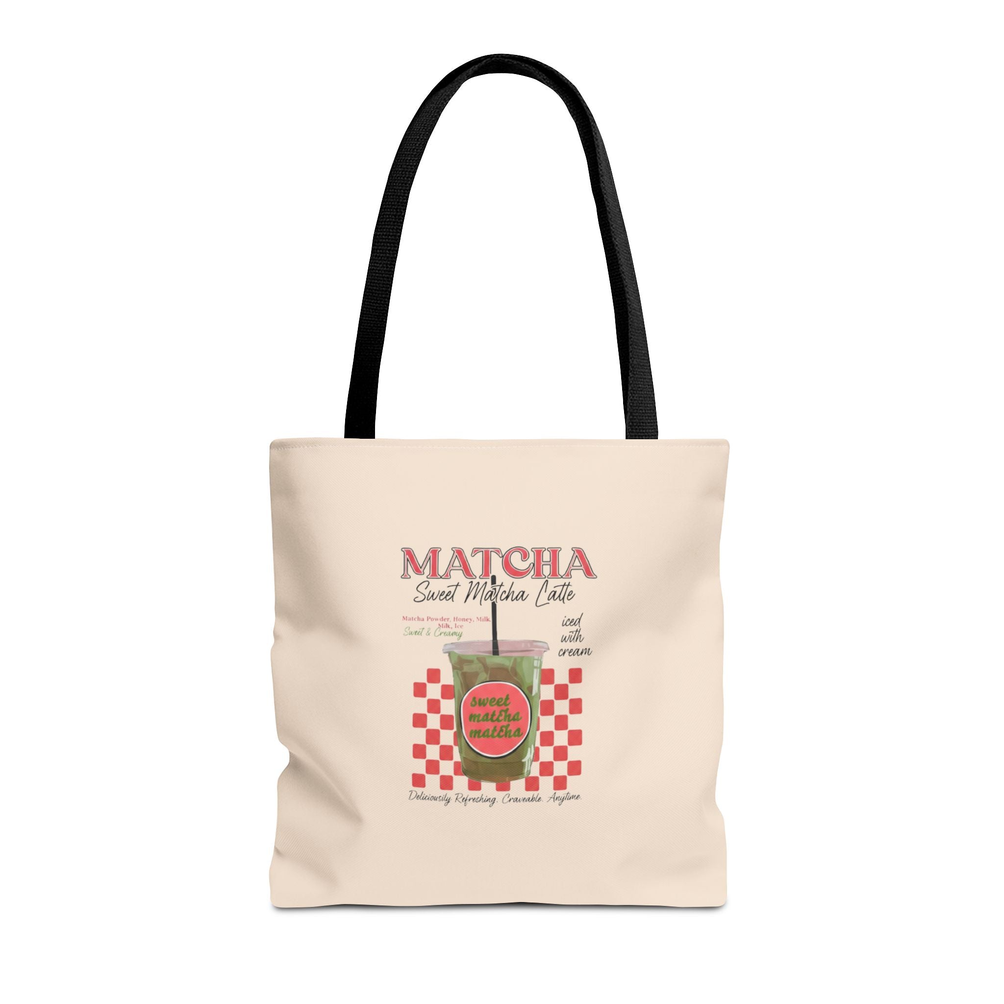 Retro 'Matcha Sweet Matcha Life' Reusable Grocery & Coffee Bag