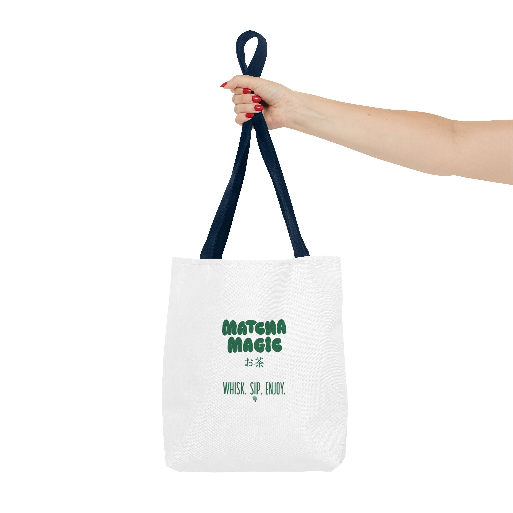 "Matcha Magic" Printed Reusable Grocery & Everyday Carry Tote