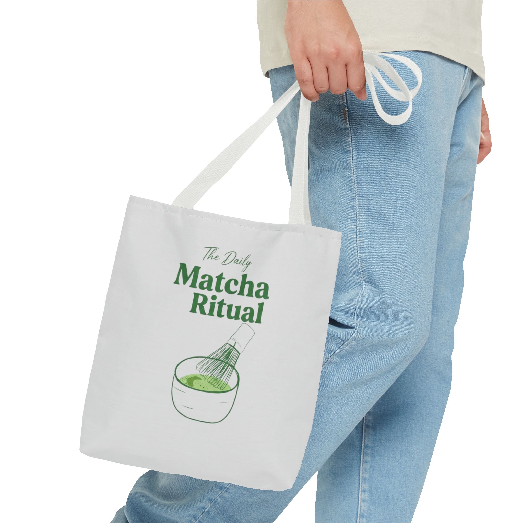 "The Daily Matcha Ritual" Reusable Shopper