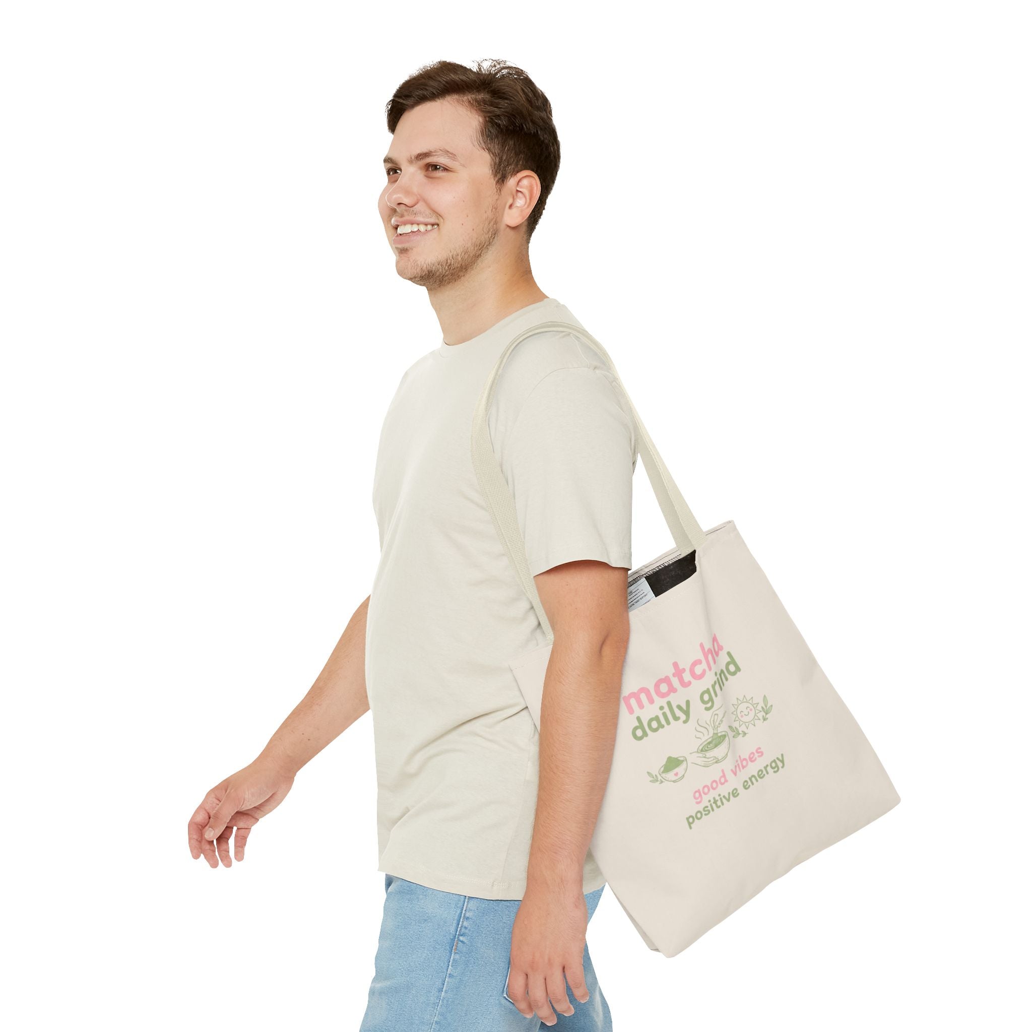 "matcha daily grind" Good Vibes Eco Shopper