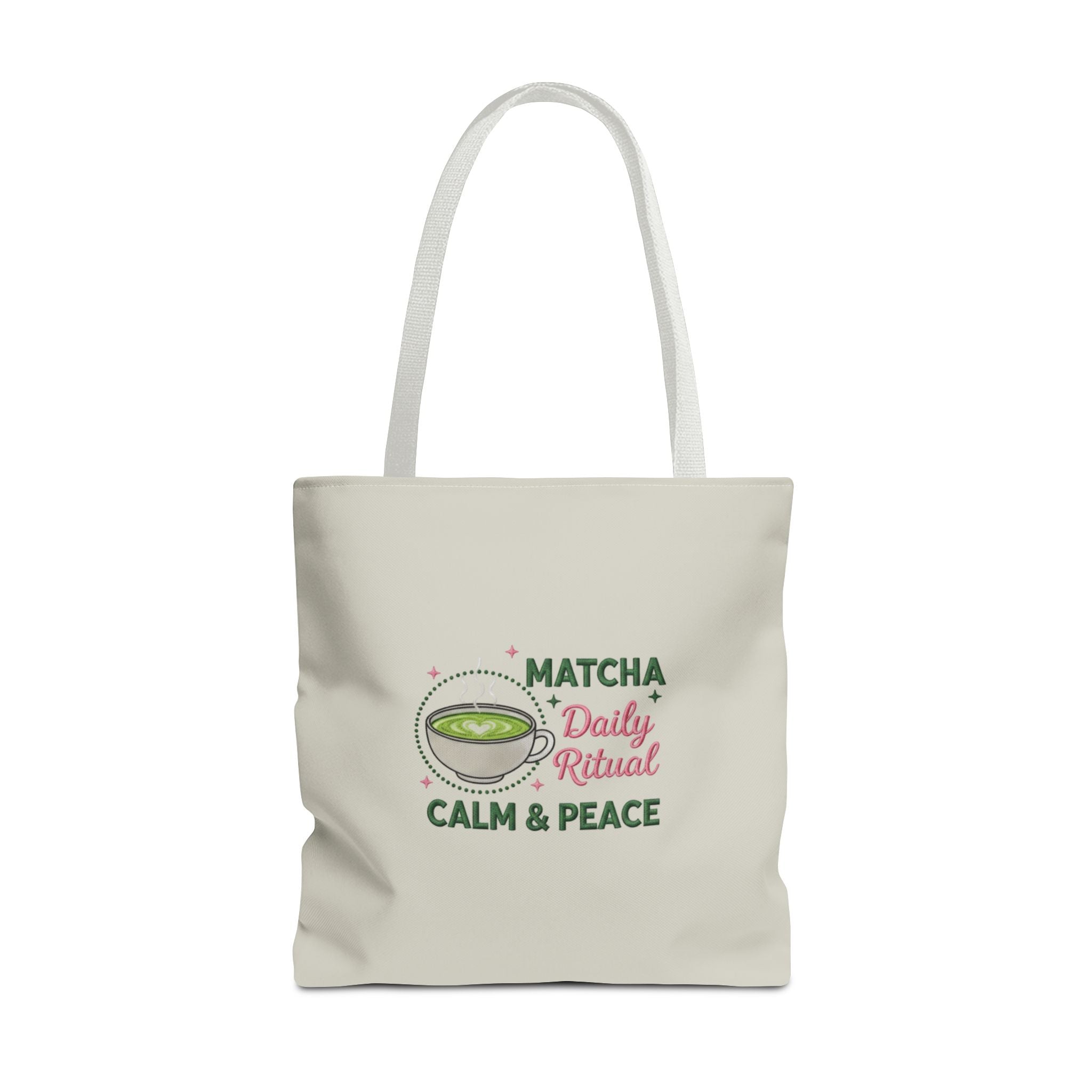 "Matcha Daily Ritual: Calm & Peace" Reusable Grocery & Tea Lover Gift