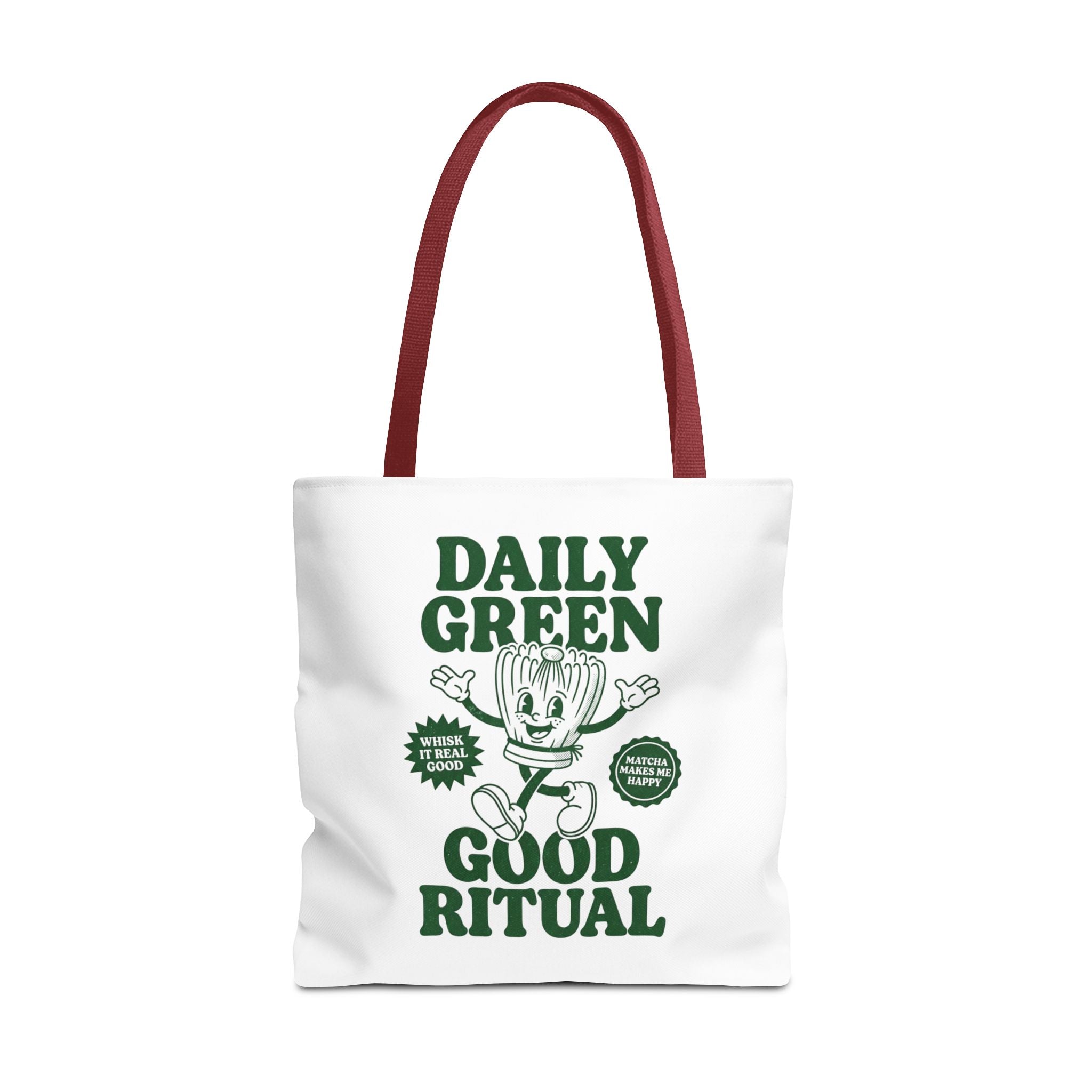 "Daily Green Good Ritual" Eco-Friendly Grocery Tote