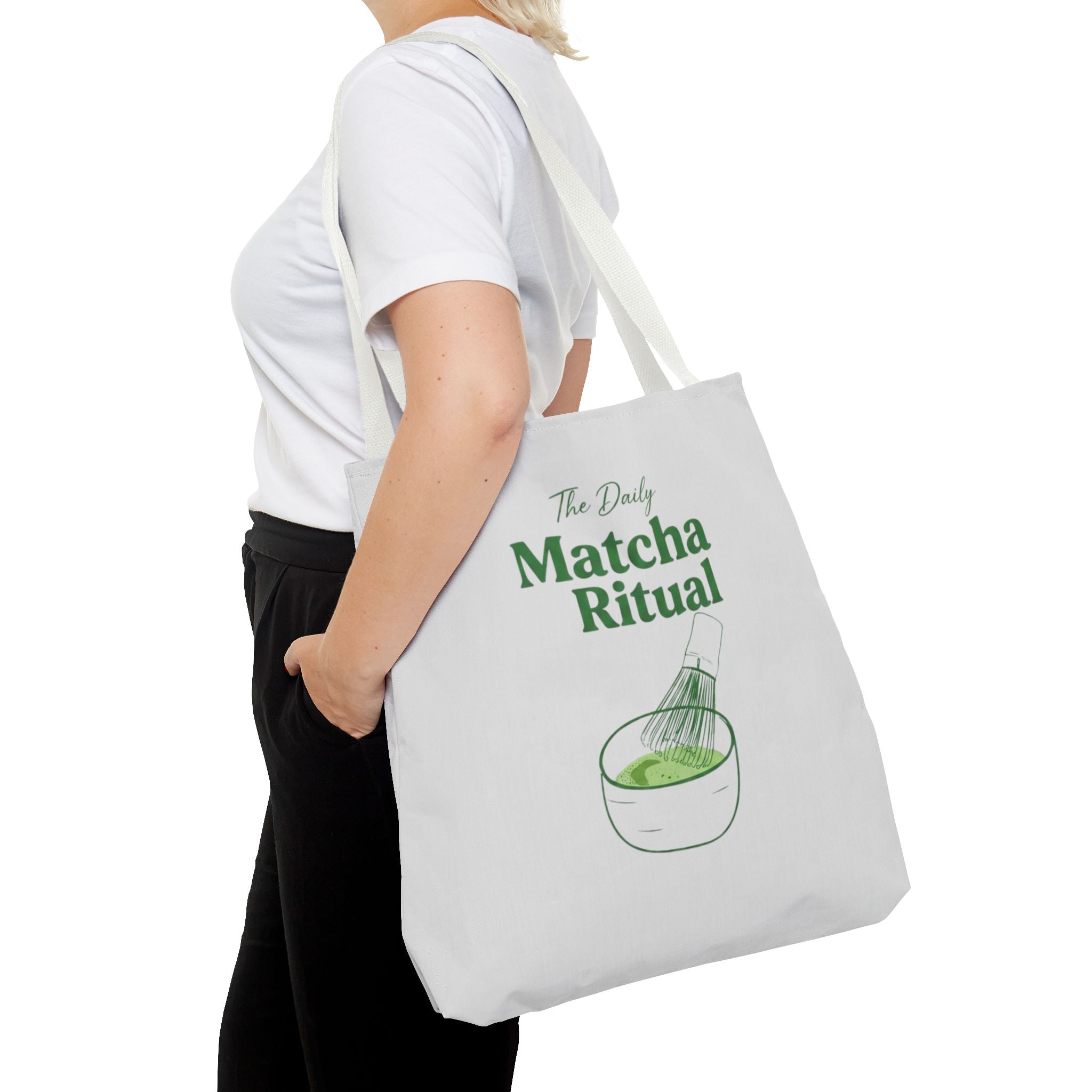 "The Daily Matcha Ritual" Reusable Shopper