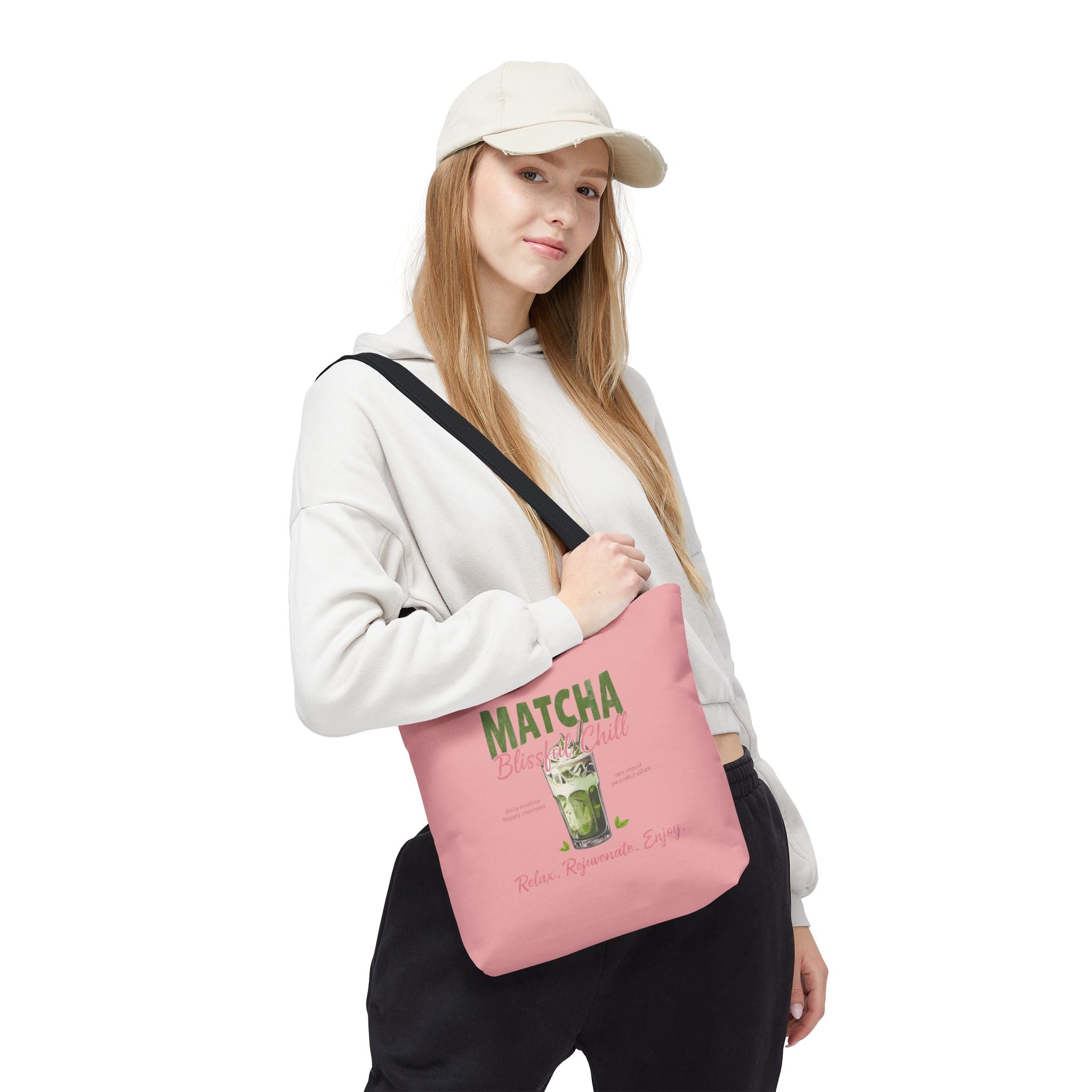 Pink Iced Matcha Design for Tea Lovers