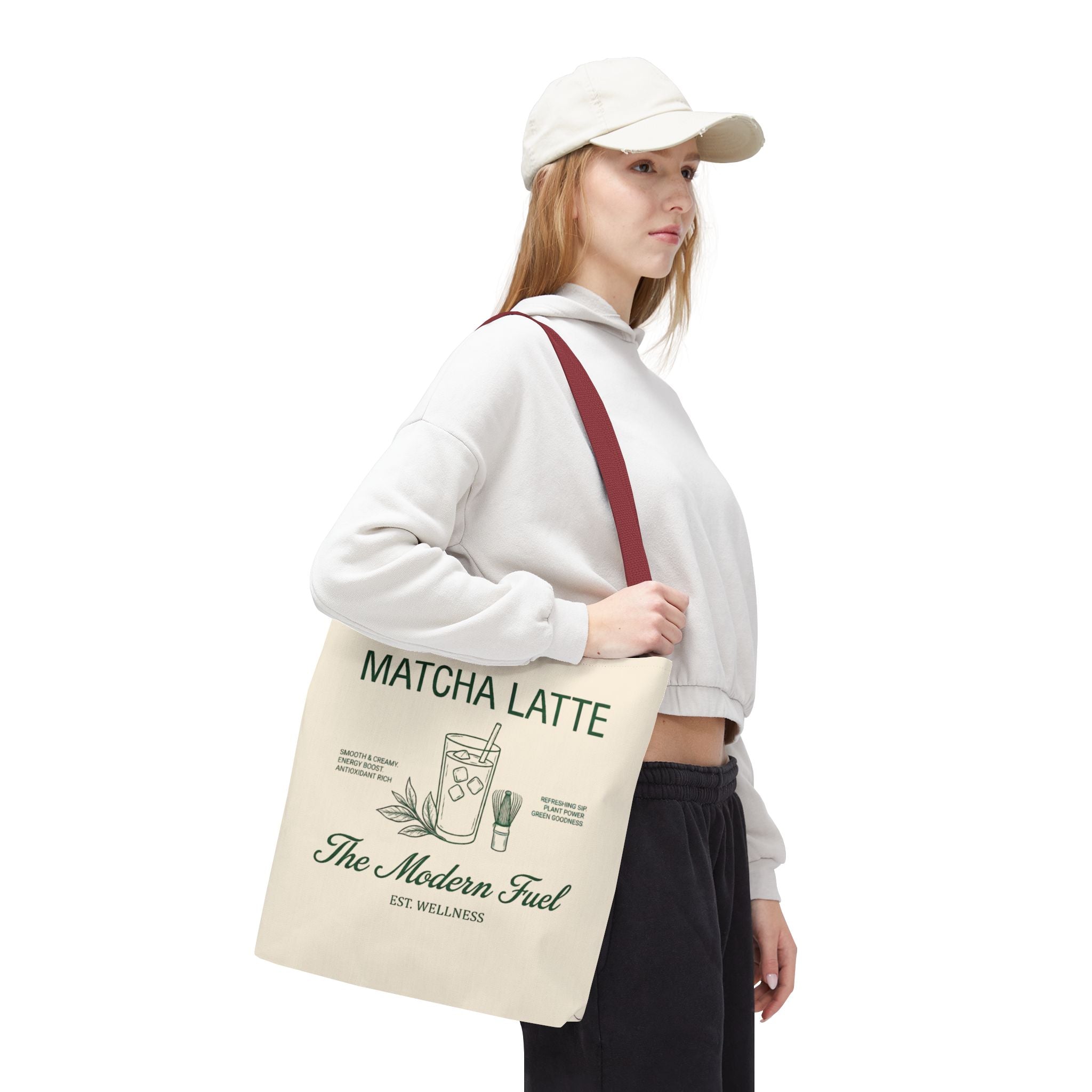 Matcha Latte Tote Bag