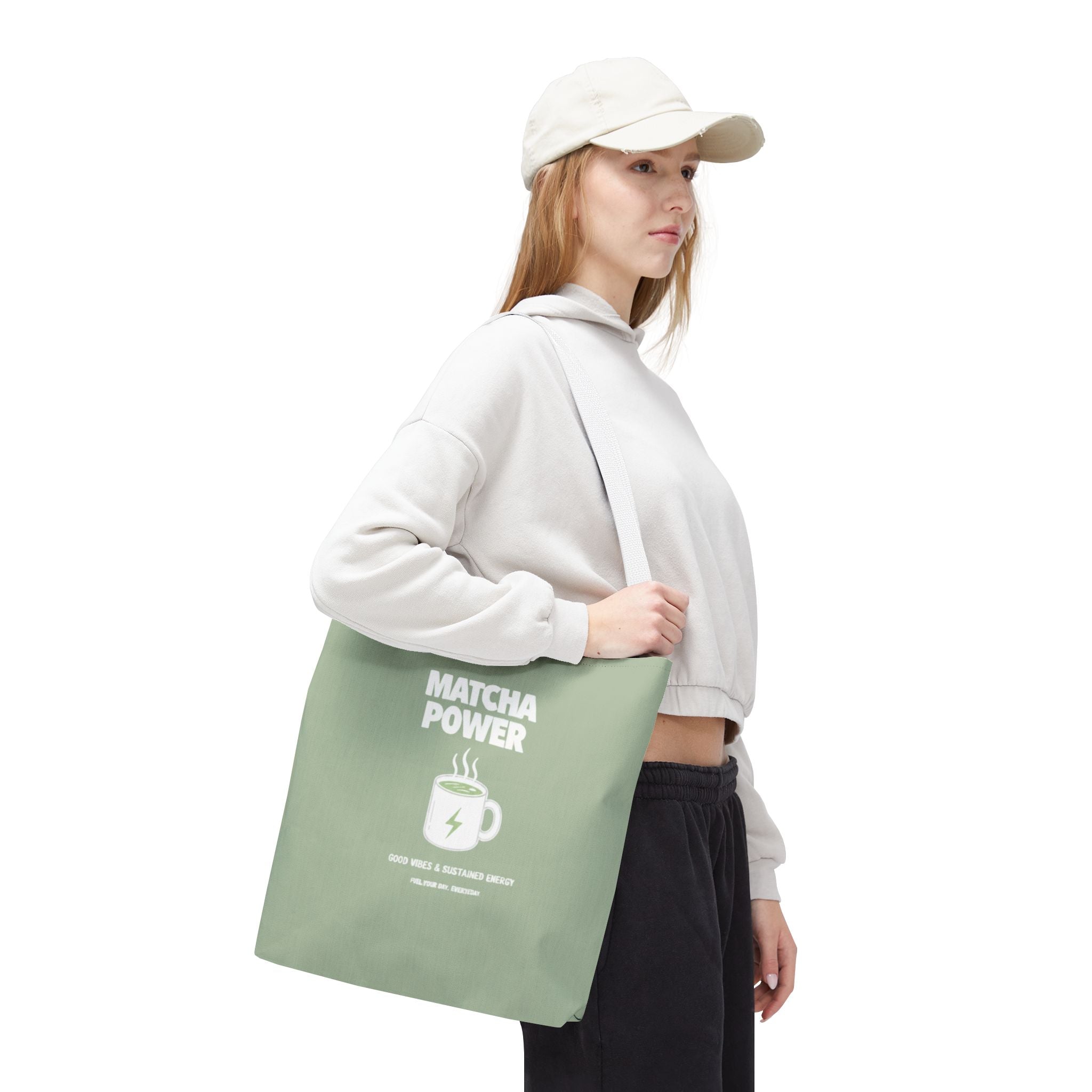 Matcha Power Tote Bag
