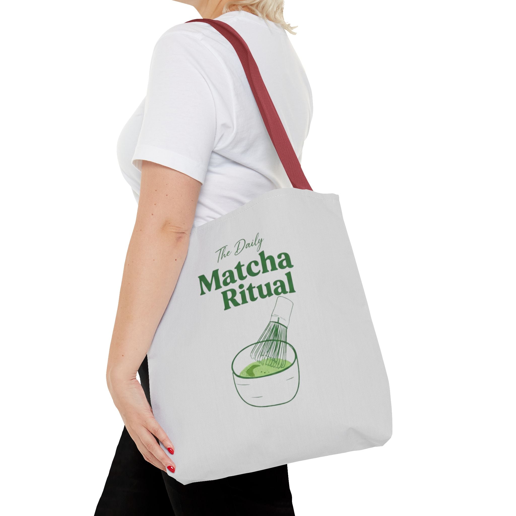 "The Daily Matcha Ritual" Reusable Shopper