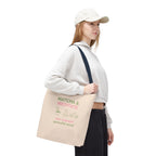 Zen Moment, Peaceful Mind Canvas Tote