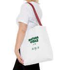 Zen Chill Sip Japanese Tea Canvas Tote