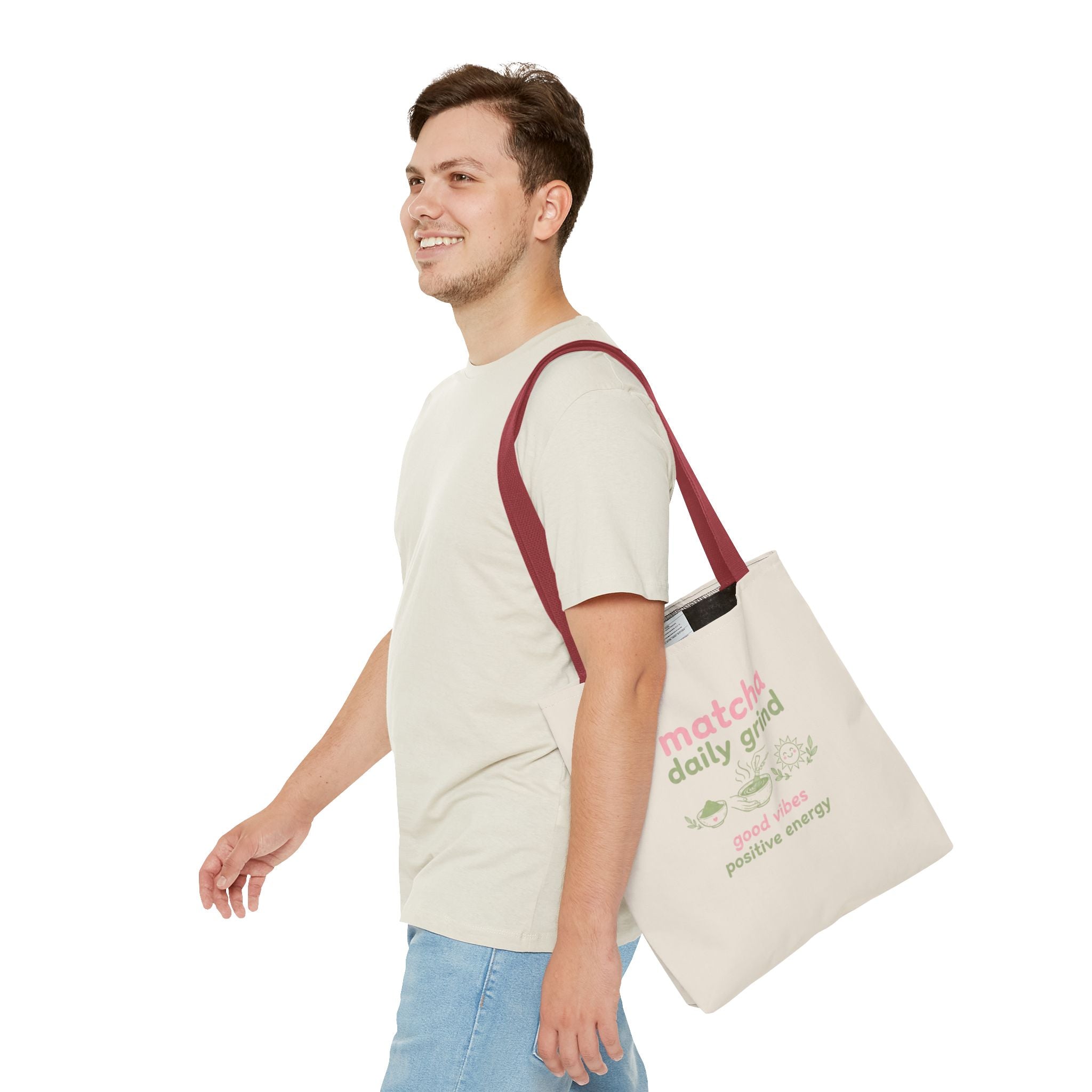 "matcha daily grind" Good Vibes Eco Shopper