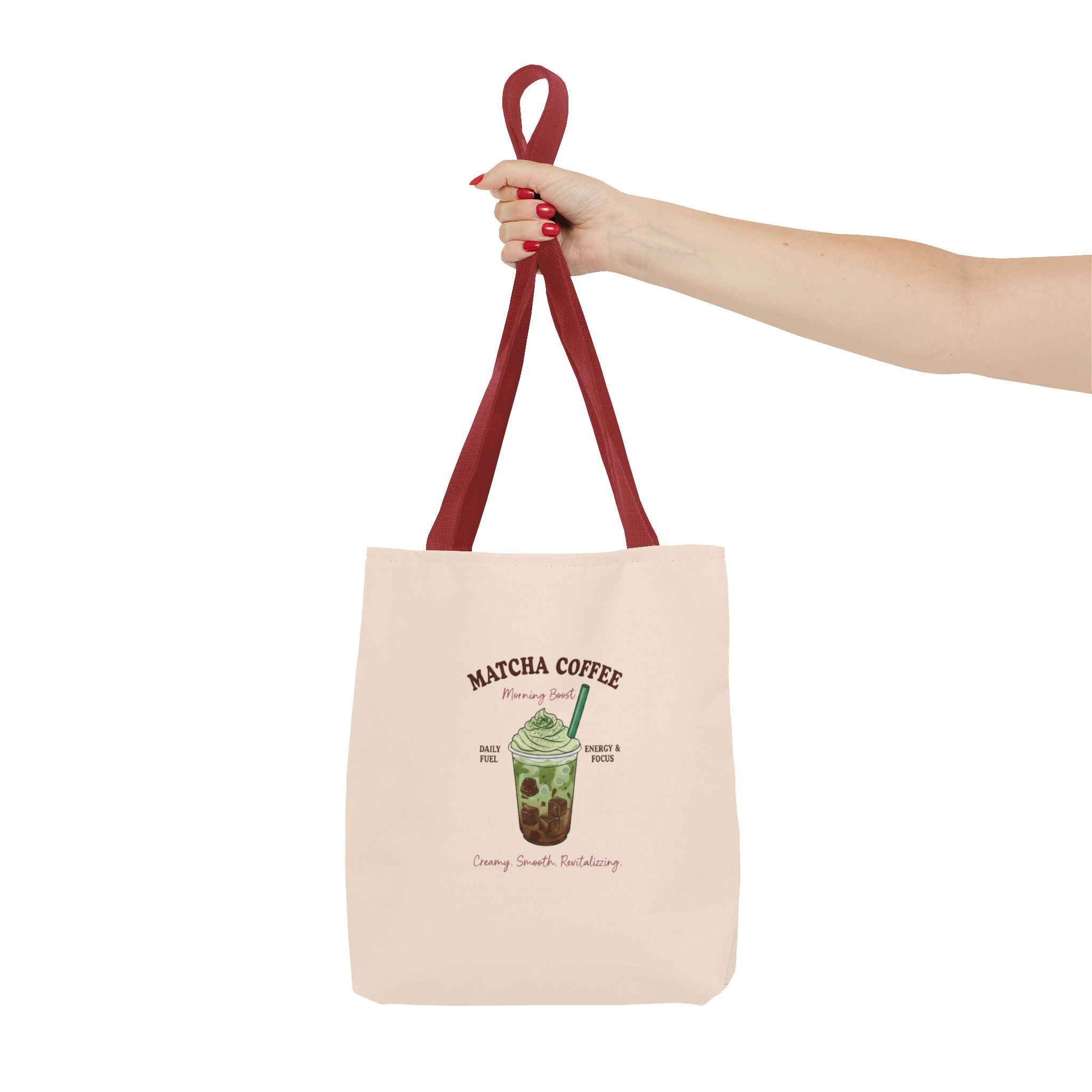 Iced Matcha Boba Illustration Eco Shopper