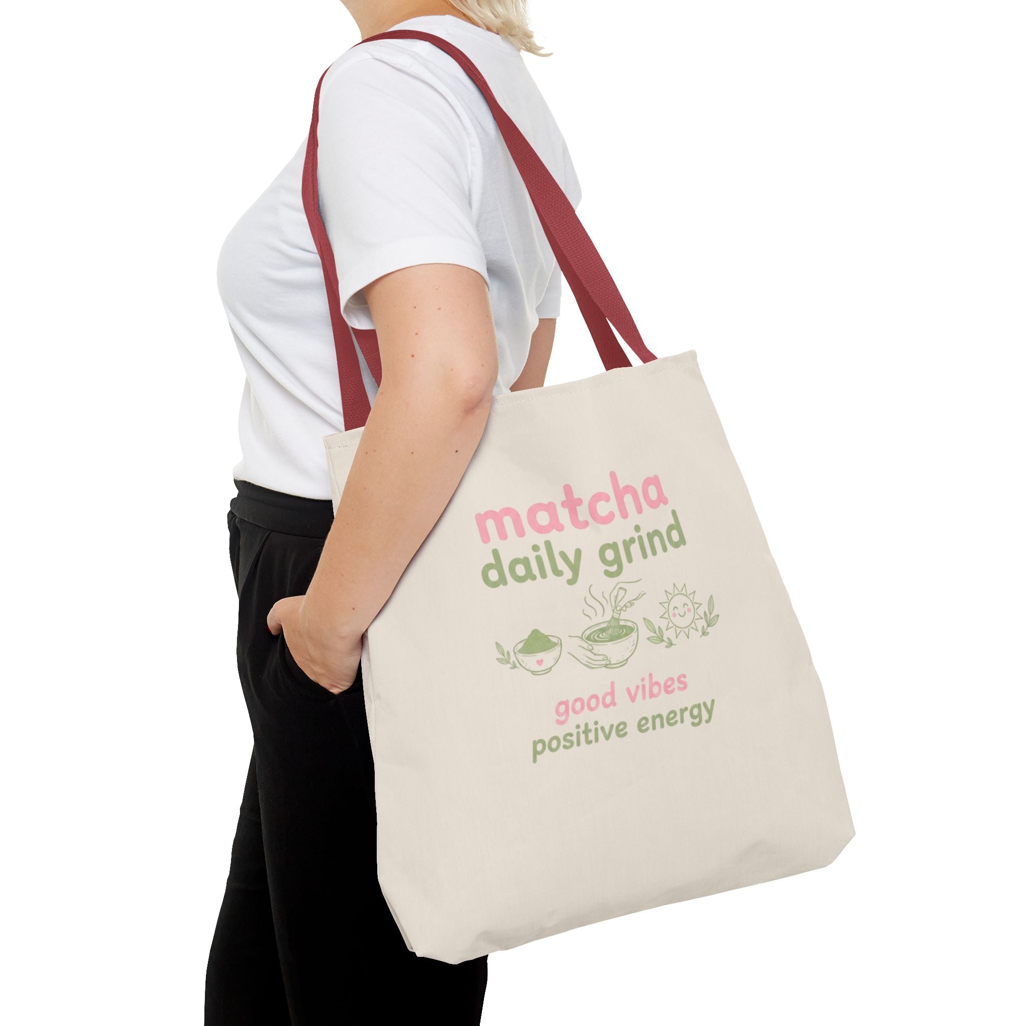 "matcha daily grind" Good Vibes Eco Shopper