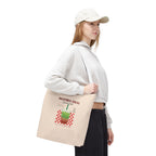 Retro Checker Iced Drink Graphic Tote