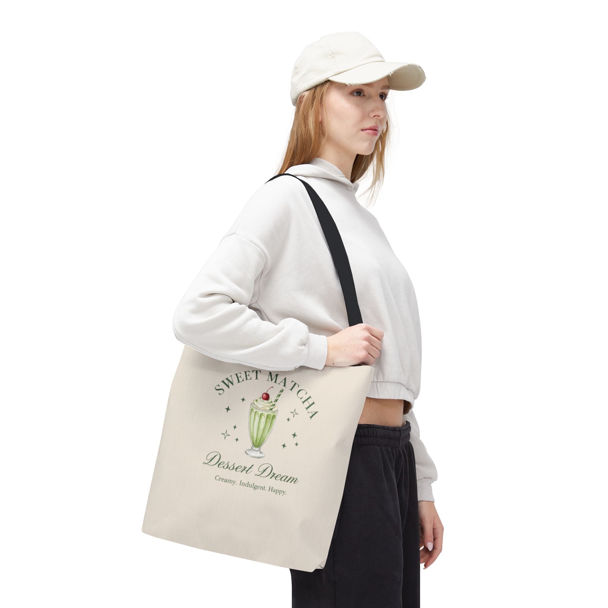 "Sweet Matcha Dessert Dream" Eco Shopper