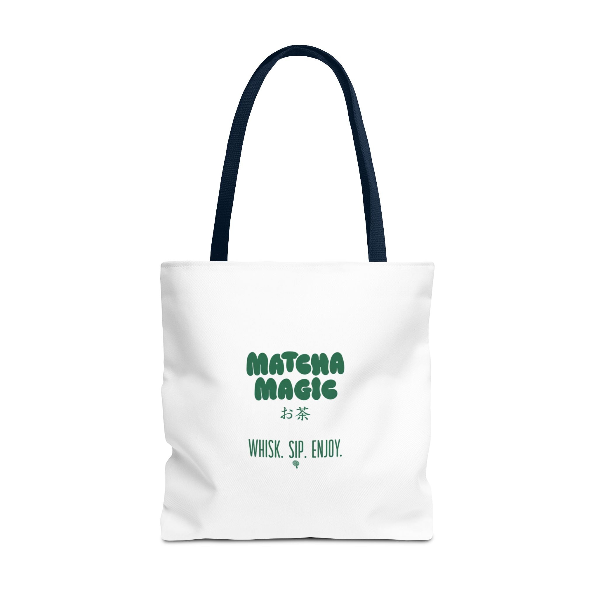 "Matcha Magic" Printed Reusable Grocery & Everyday Carry Tote