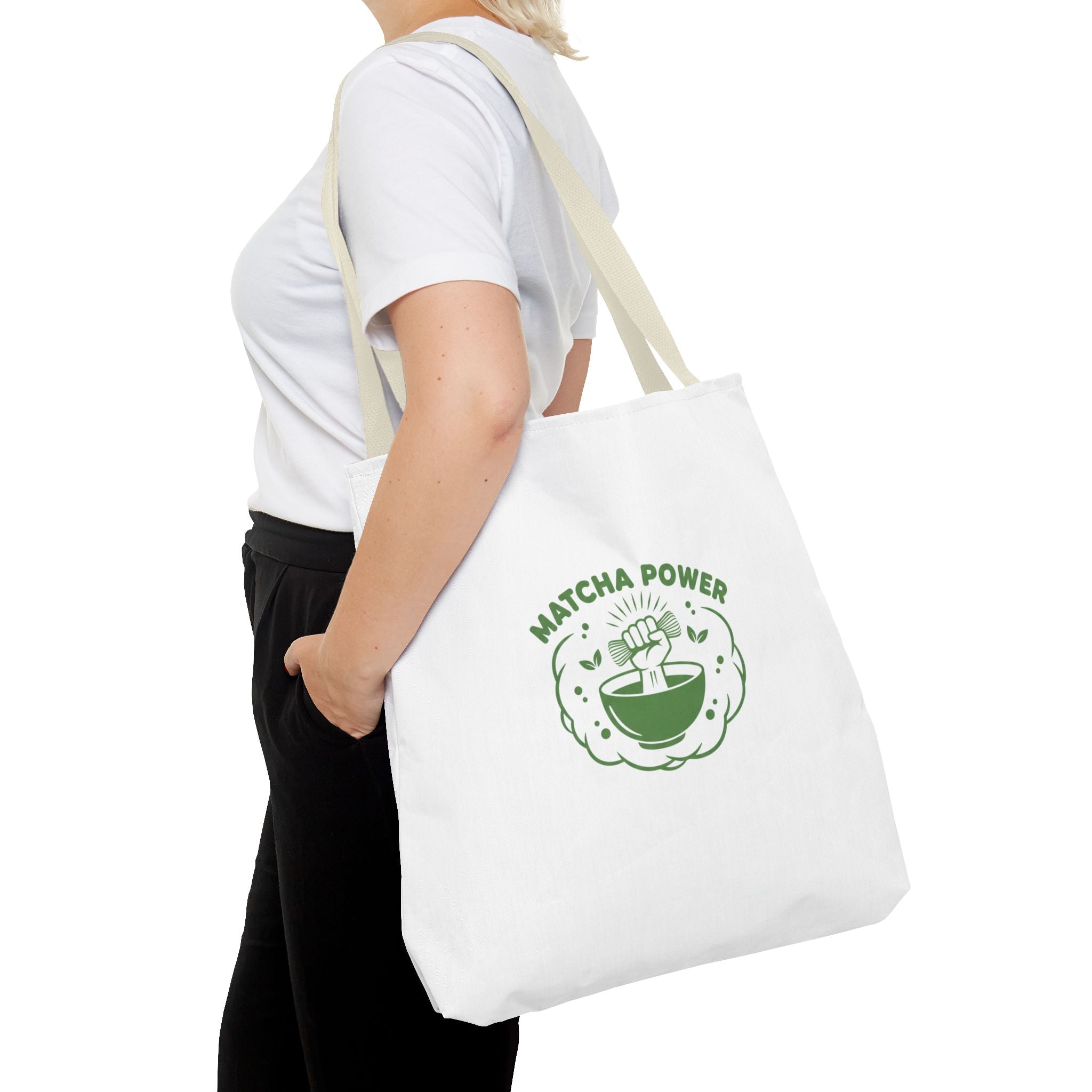 Matcha Power Tote Bag