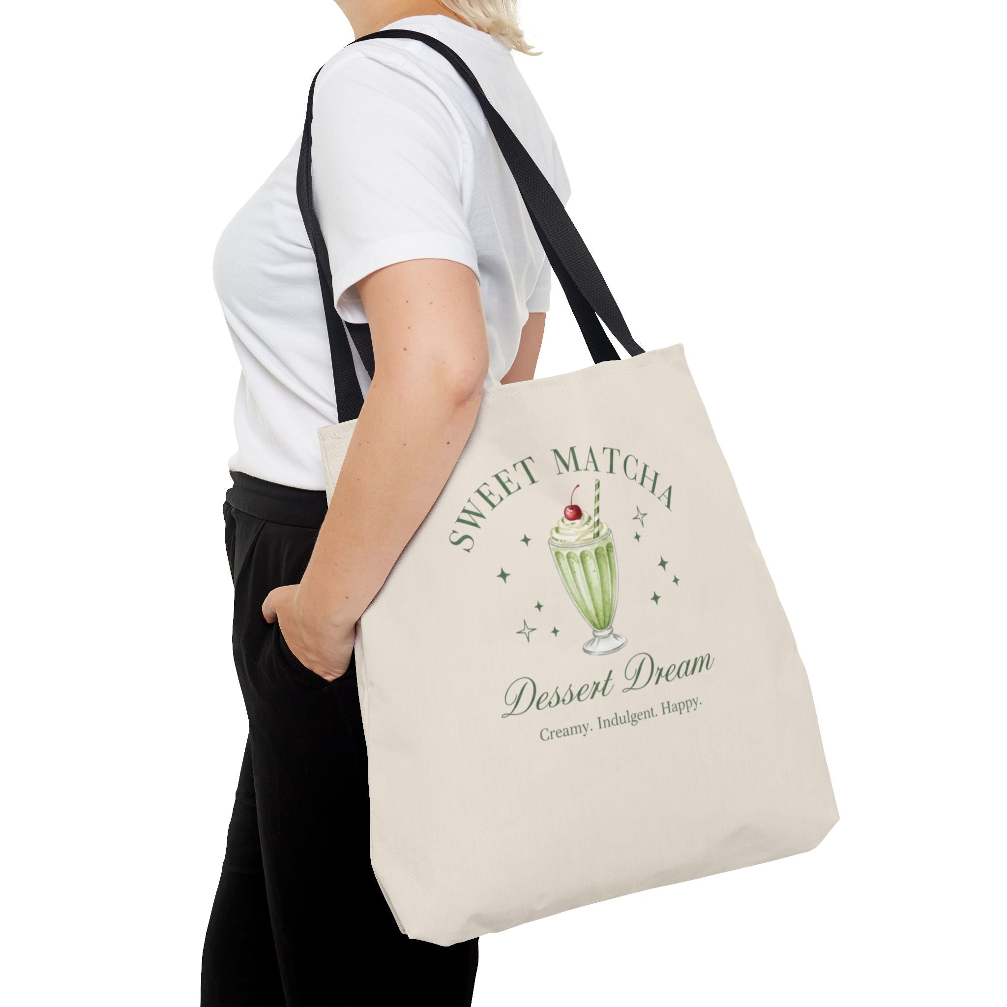 "Sweet Matcha Dessert Dream" Eco Shopper