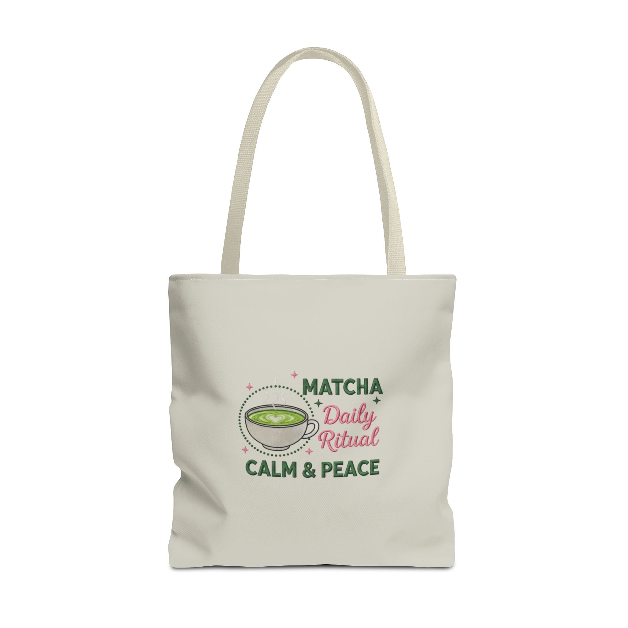 "Matcha Daily Ritual: Calm & Peace" Reusable Grocery & Tea Lover Gift