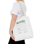 Eco Coffee Tea Shopper with 'Matcha: Fuel & Focus' Graphic