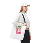 'Matcha Daily Ritual' Illustrated Tea Canvas Tote