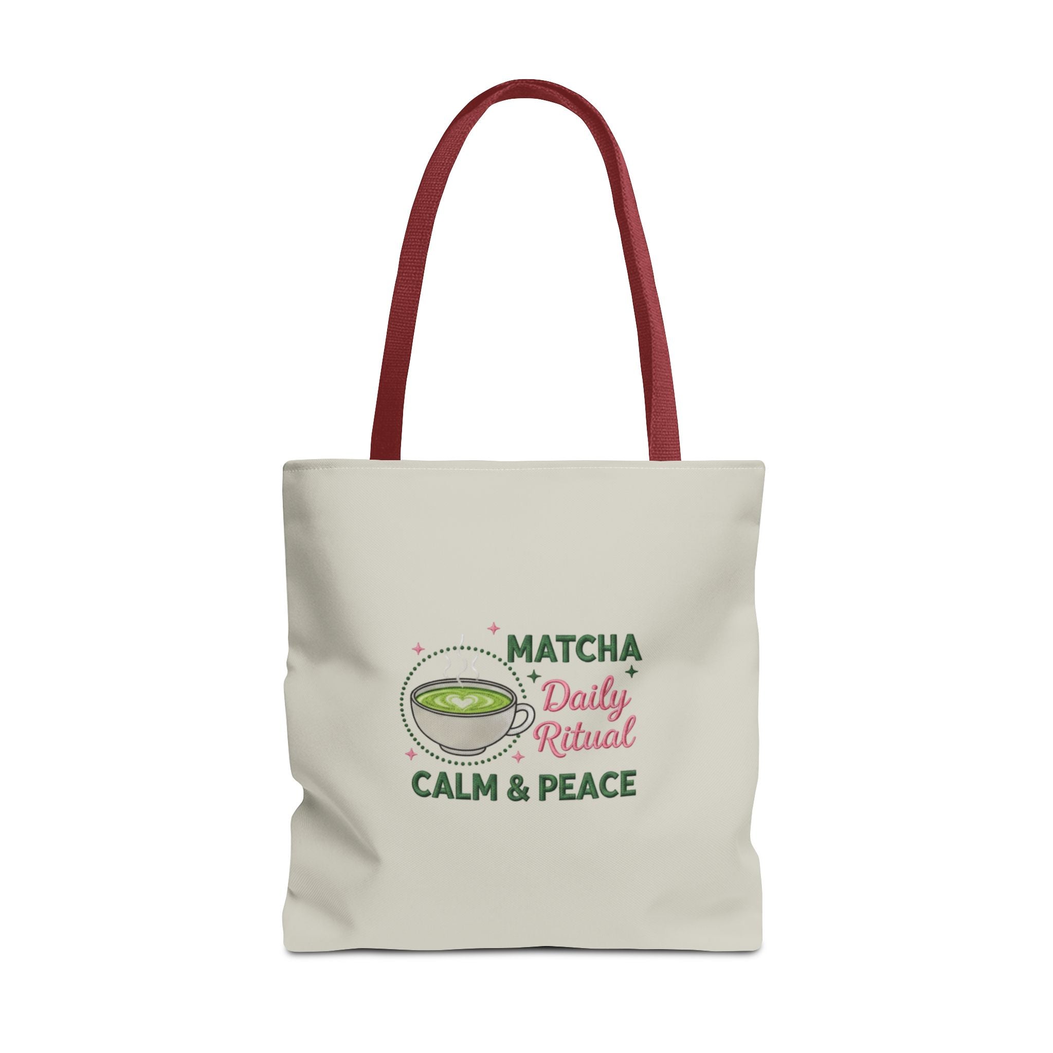 "Matcha Daily Ritual: Calm & Peace" Reusable Grocery & Tea Lover Gift