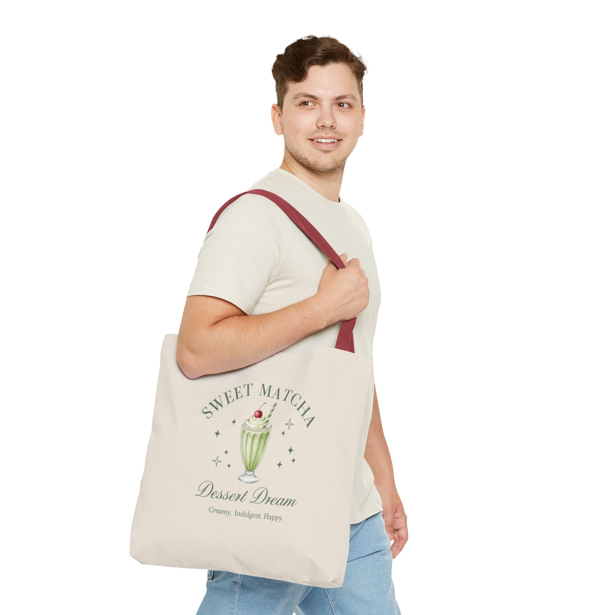"Sweet Matcha Dessert Dream" Eco Shopper