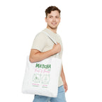 Eco Coffee Tea Shopper with 'Matcha: Fuel & Focus' Graphic