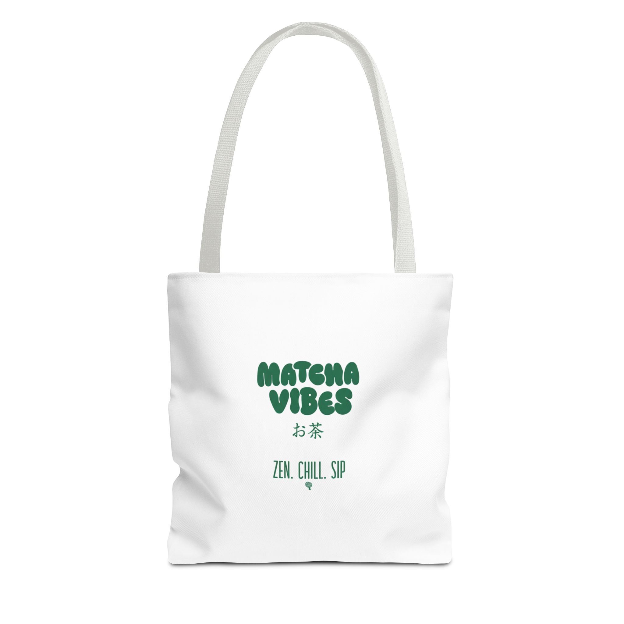 Zen Chill Sip Japanese Tea Canvas Tote