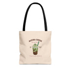 Iced Matcha Boba Illustration Eco Shopper