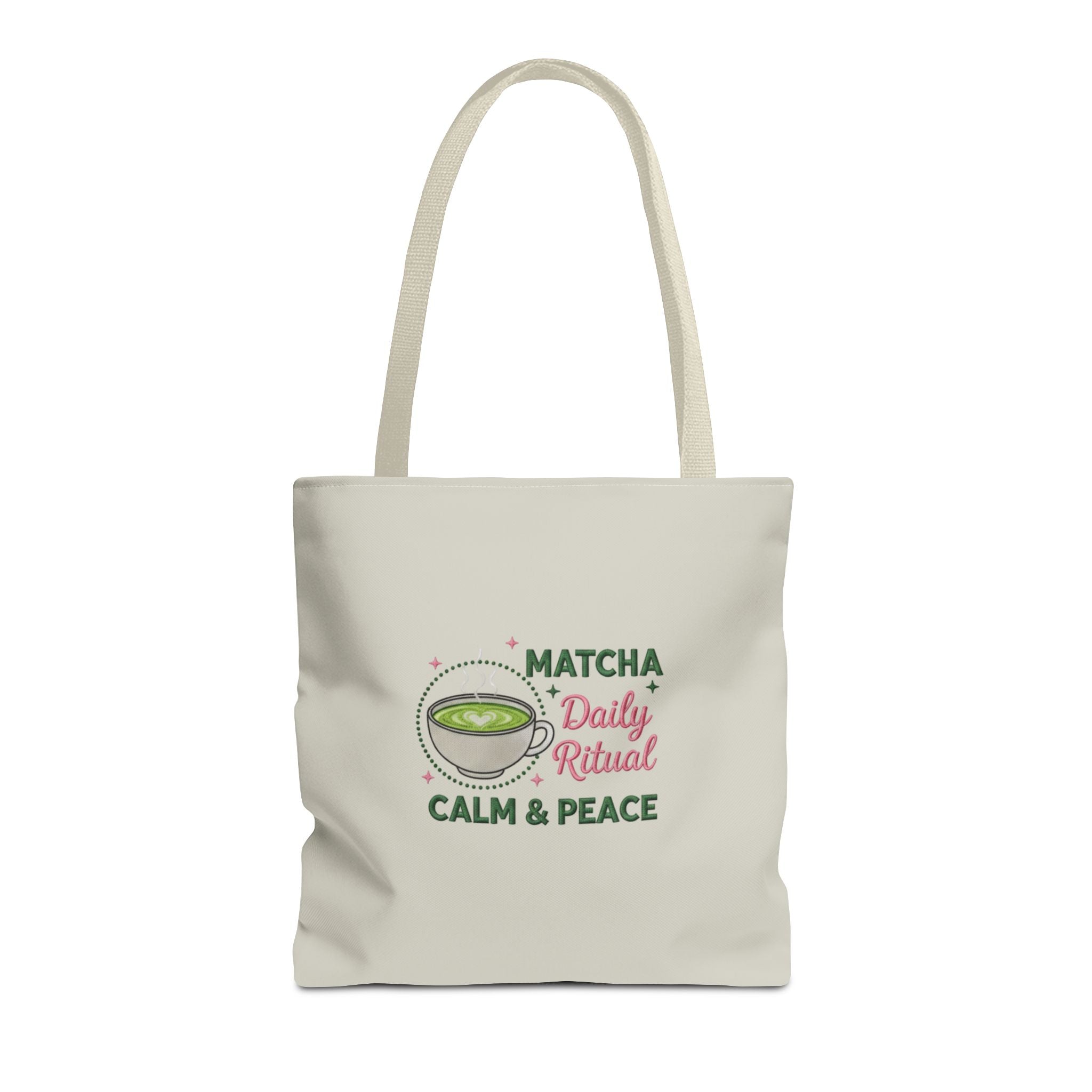"Matcha Daily Ritual: Calm & Peace" Reusable Grocery & Tea Lover Gift