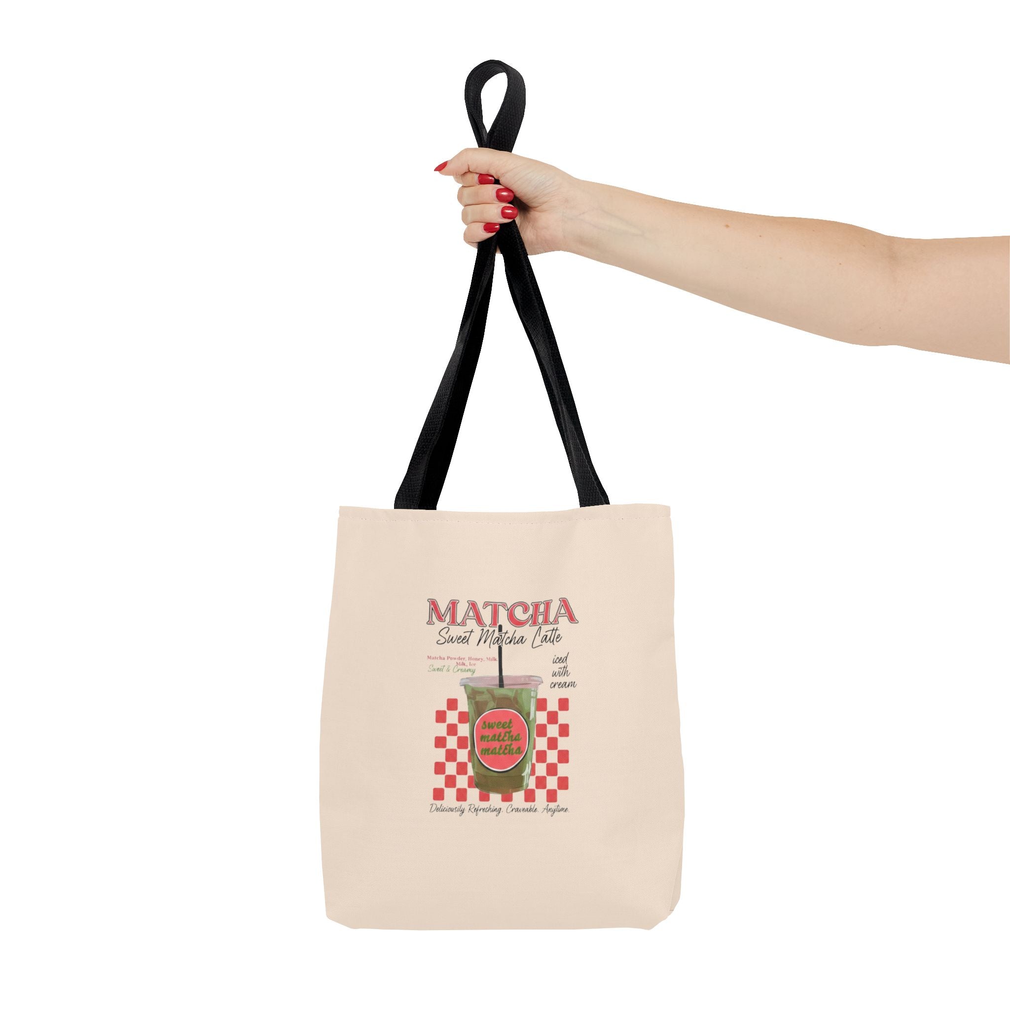 Retro 'Matcha Sweet Matcha Life' Reusable Grocery & Coffee Bag