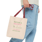 Zen Moment, Peaceful Mind Canvas Tote