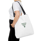 'Matcha Queen' Green Tea Lover Canvas Tote