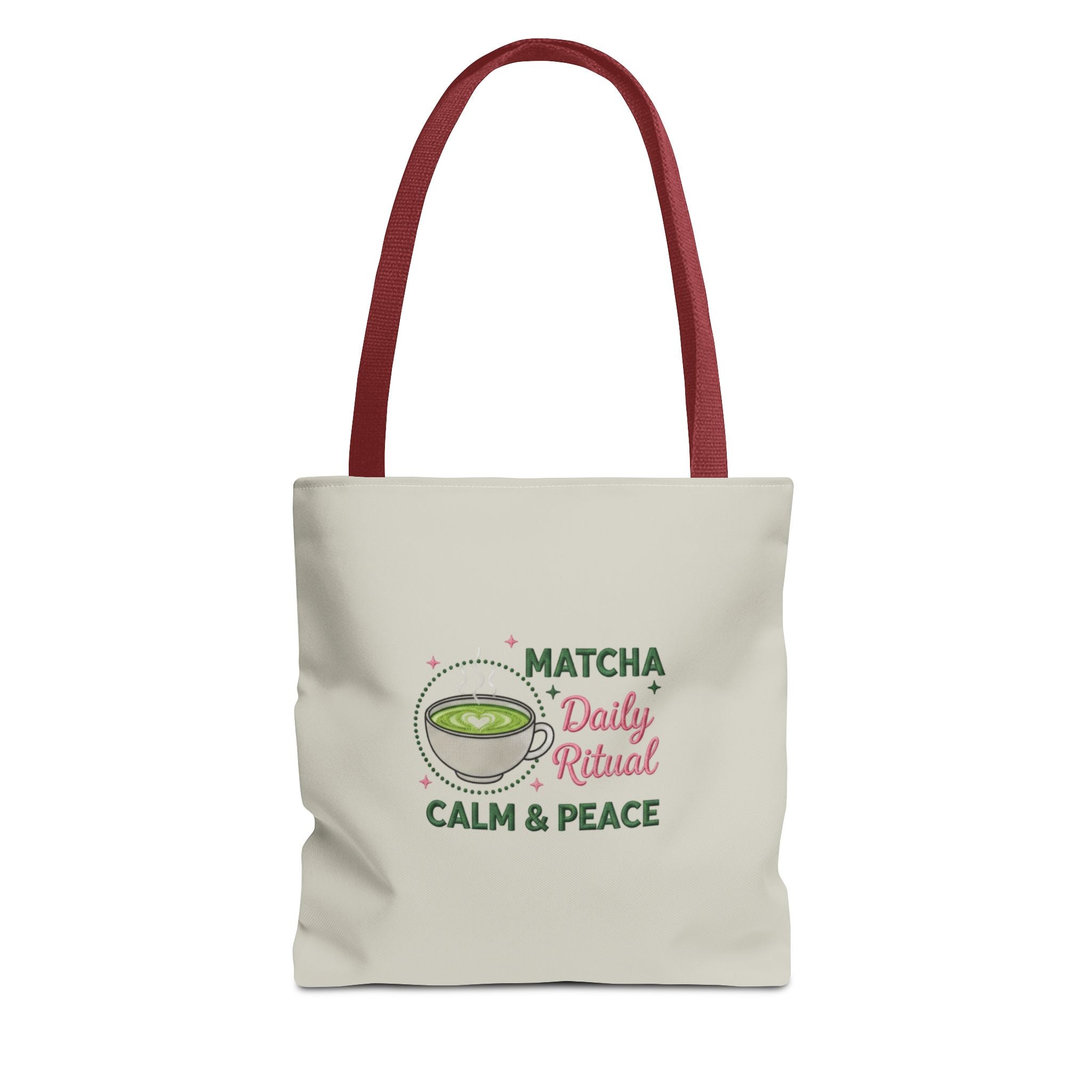 "Matcha Daily Ritual: Calm & Peace" Reusable Grocery & Tea Lover Gift